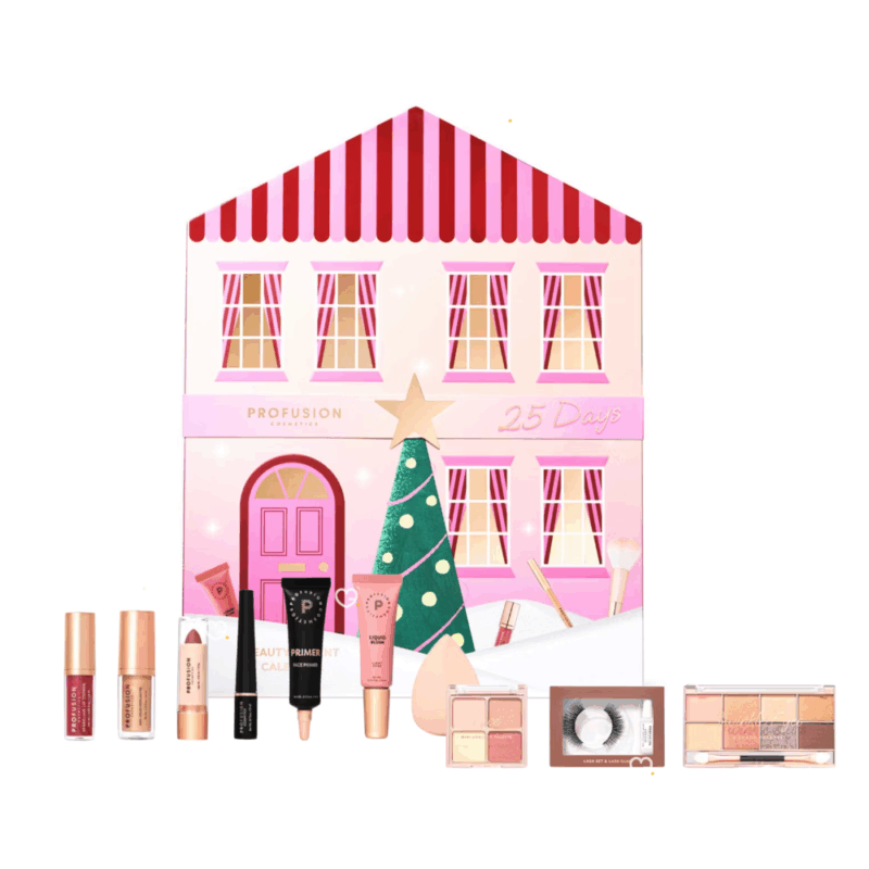 Profusion Cosmetics advent calendar 2025 filed 25 beauty product for woman
