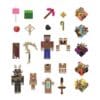 Minecraft Advent Calendar 2026 contents, 23 surprises laid out