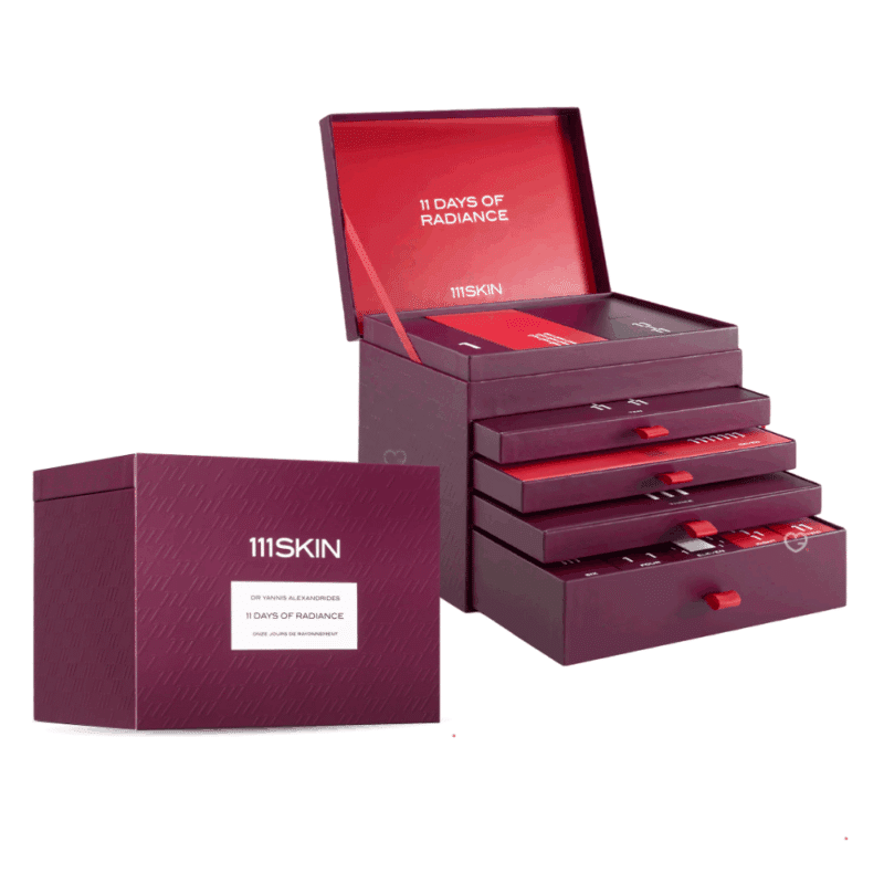 Discover a 12 days of beauty and skincare treats with 111SKIN Advent Calendar 2025 !