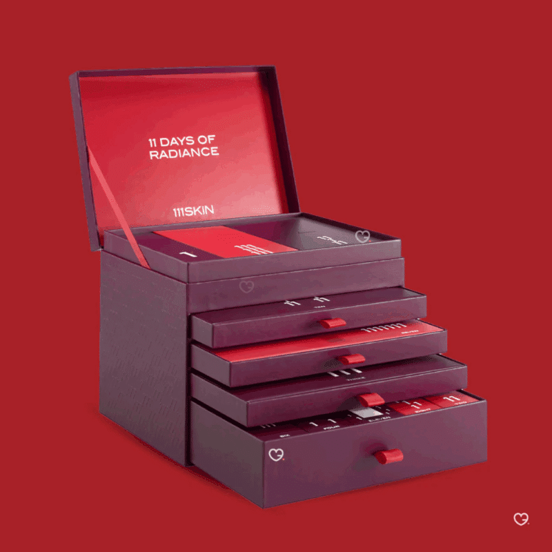 Discover a 12 days of beauty and skincare treats with 111SKIN Advent Calendar 2025 !