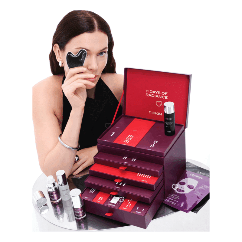 Discover a 12 days of beauty and skincare treats with 111SKIN Advent Calendar 2025 !