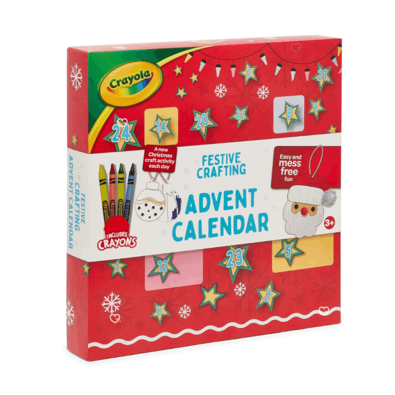 crayola advent calendar 2025 with 24-Day Arts and Crafts for kid
