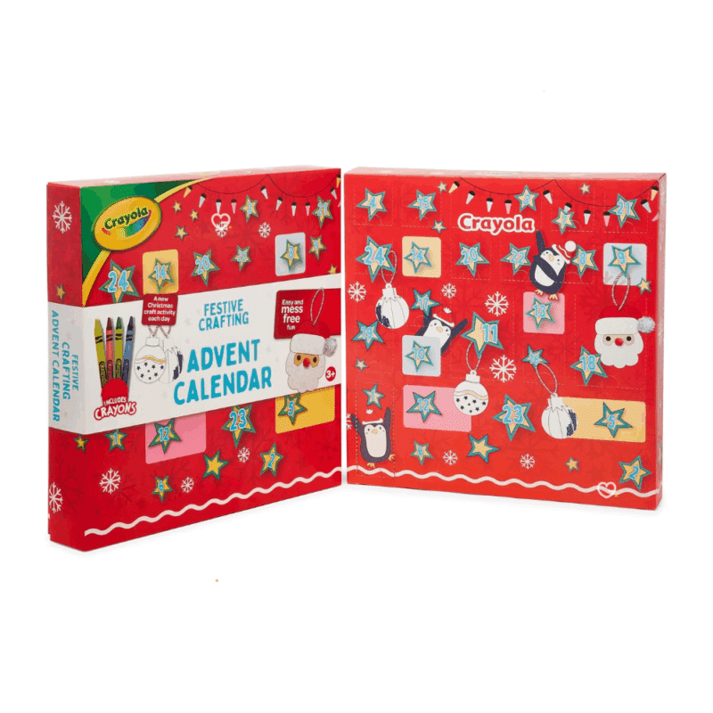 crayola advent calendar 2025 with 24-Day Arts and Crafts for kid