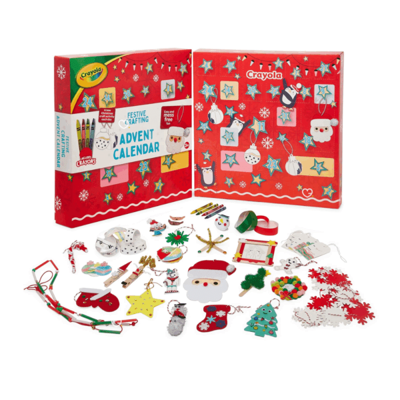 crayola advent calendar 2025 with 24-Day Arts and Crafts for kid