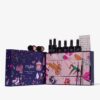 Mylee Lashes Advent calendar containing 12 nail products and is presented in a navy blue box with Christmas inspired illustrations