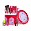 NYX Advent Calendar 2023 brings you 24 of your favorite and newly released NYX products. Presented in a round red box with flamingo illustrations!