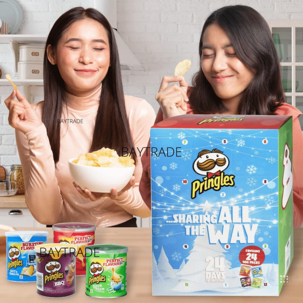 Pringles Advent Calendar 12 Days Of 4 Flavour Crisps Pringles Advent Calendar 12 Days Of 4 Flavour Crisps