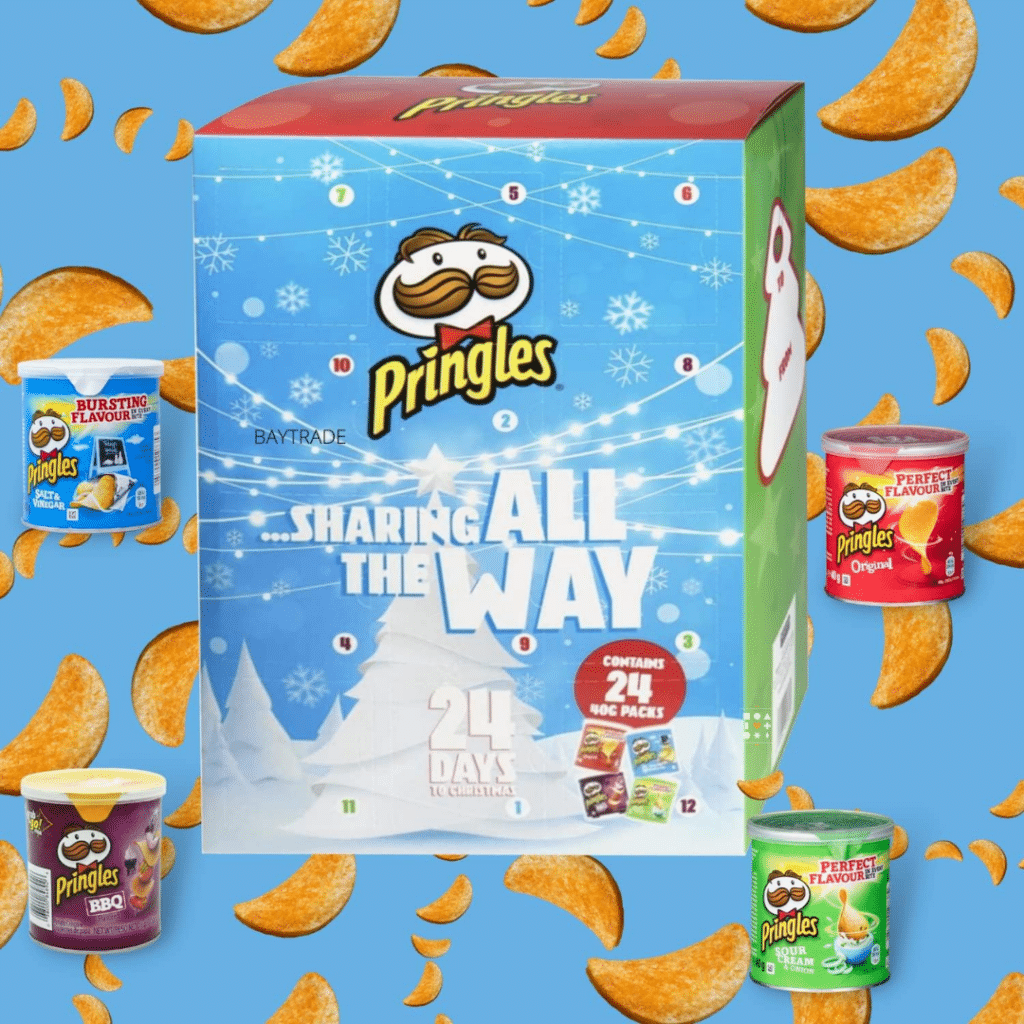 Pringles Advent Calendar 12 Days Of 4 Flavour Crisps