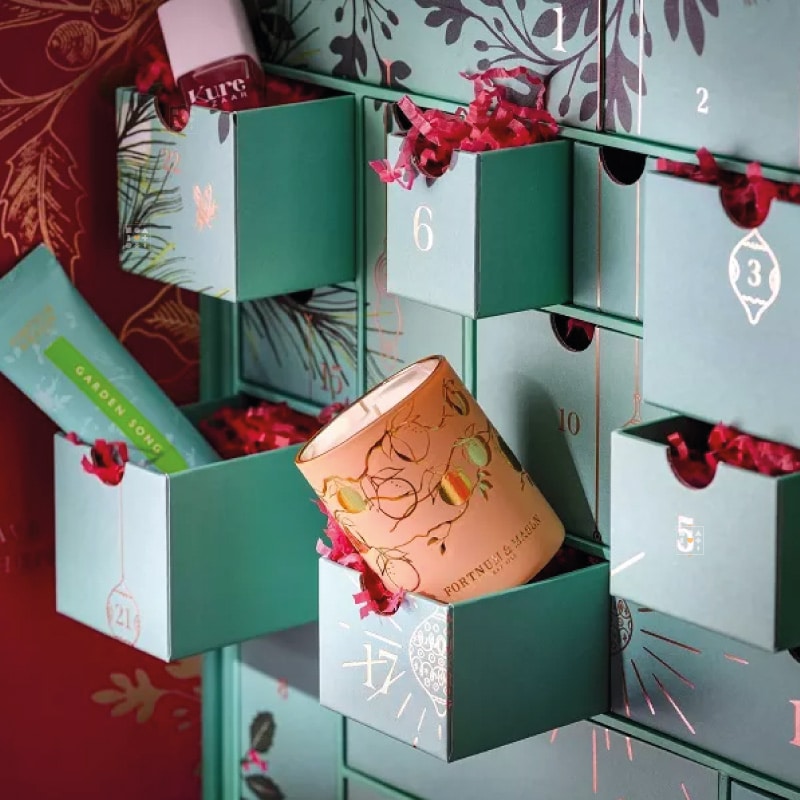 fortnum and mason advent calendar 2023 beauty drawers