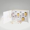 Abbot Lyon Advent Calendar containing 12 times jewellery pieces presented in an elegant white personalized and rectangular box