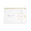 Abbot Lyon Advent Calendar containing 12 times jewellery pieces presented in an elegant white personalized and rectangular box