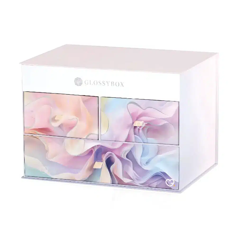 Glossybox Advent Calendar 2025 with 27 beauty treats, including 19 full-sized skincare and makeup surprises for beauty enthusiasts.