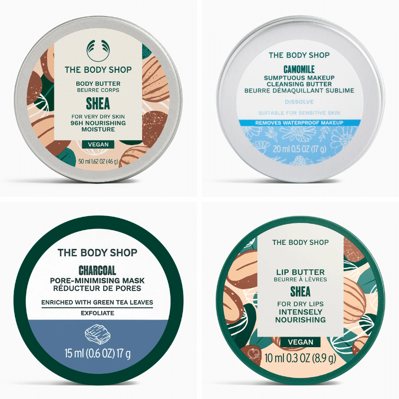 The Body Shop Advent Calendar 2025 with 24 moments of pocket-sized love, mini skincare and body treats for beauty enthusiasts at Christmas.