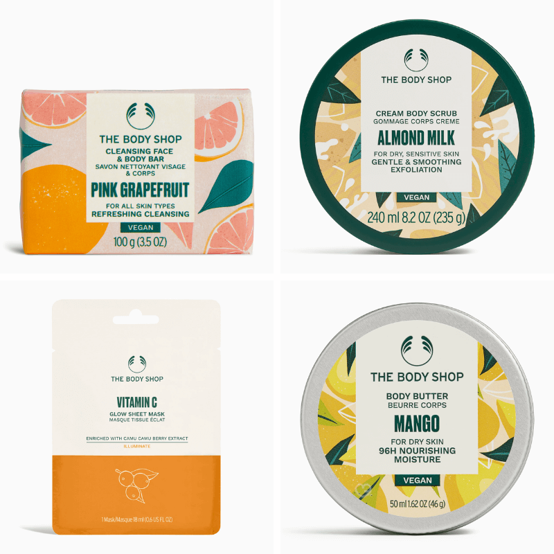 The Body Shop Ultimate Advent Calendar 2025 with 25 moments of body-loving magic, festive beauty treats for conscious women gift-givers.