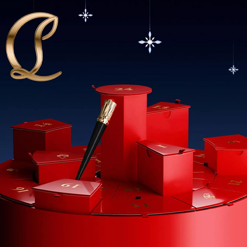Christian Louboutin アドベントカレンダー 2022 Christian Louboutin Advent Calendar 24-Piece Makeup