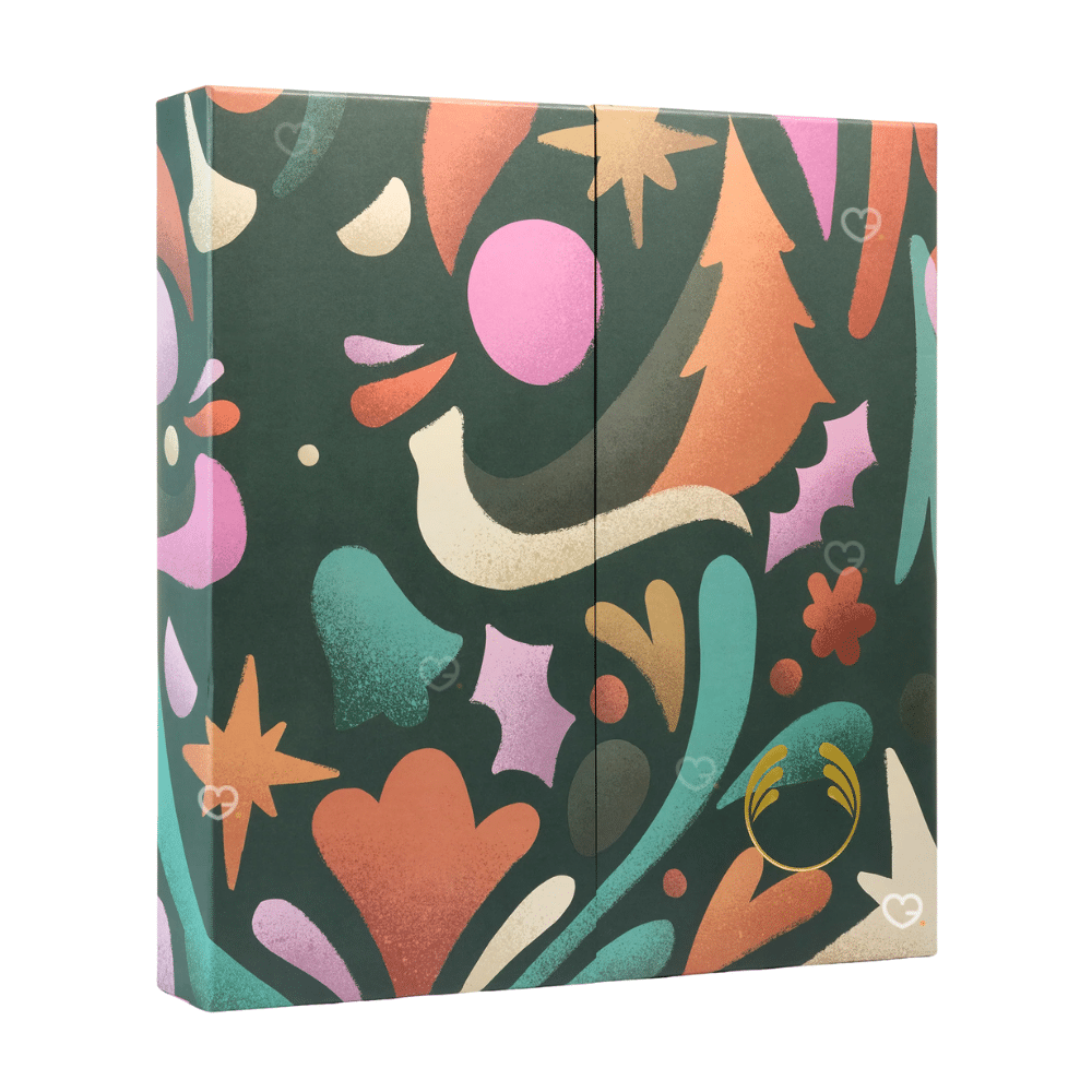 The Body Shop Ultimate Advent Calendar 2025 with 25 moments of body-loving magic, festive beauty treats for conscious women gift-givers.