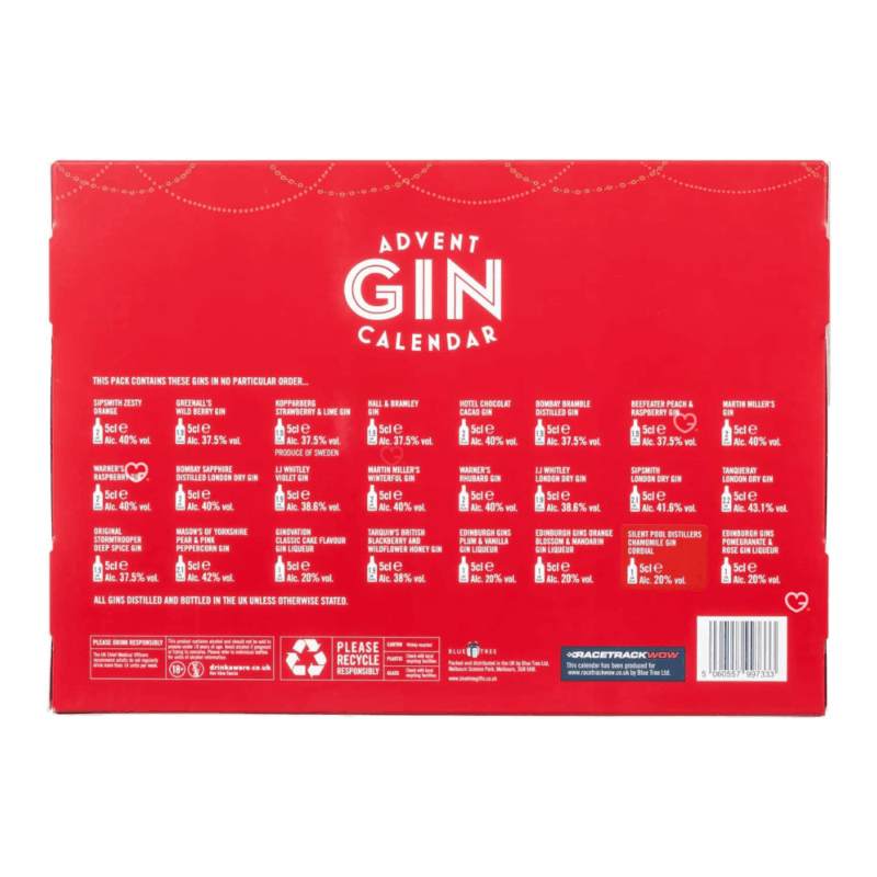 Discover a Blue Tree Gin advent calendar 2025 with a mini bottle of premium gin each day! For yourself to enjoy or for a gin lover, it's an ideal gift to offer!