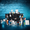 Debenhams Advent Calendar 2025 with 37 beauty treats, 19 full sizes, in a festive red and gold gift box.