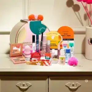 Sephora Collection Premium Advent Calendar 2025 with 24 beauty surprises in festive packaging, ideal for makeup and skincare lovers.
