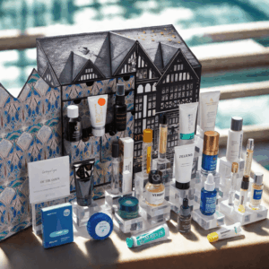 Liberty Men's Advent Calendar 2025 with 25 luxury grooming and skincare products, including 15 full-size items, ideal for style-conscious men.