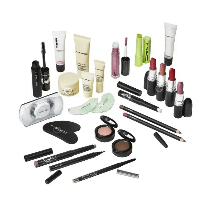 MAC Cosmetics Advent Calendar 2025 with 24 beauty surprises including lipsticks, eyeshadows, skincare, gua sha and festive treats for makeup lovers.