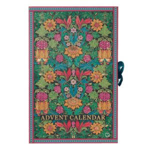 William Morris Advent Calendar 2025 featuring 24 vegan bath and body treats in art-inspired packaging, perfect for beauty lovers.