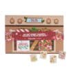 Disney Mystery Pin Advent Calendar 2026 on white with four revealed gingerbread character pins