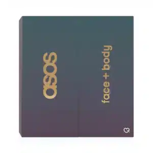Asos - Face + Body Advent Calendar 2025 with 25 beauty treats including skincare, makeup, haircare and accessories for beauty lovers.