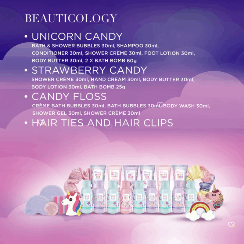 Baylis And Harding Advent calendar 2025 with 24 beauty and scented skincare products and accessories.