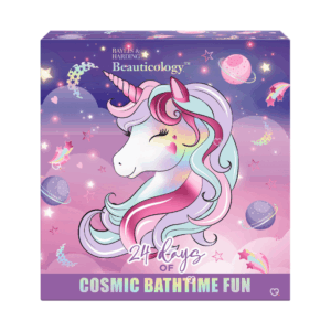 Baylis And Harding Advent calendar 2025 with 24 beauty and scented skincare products and accessories.