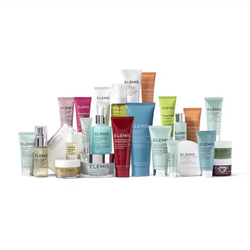 Elemis Advent Calendar 2025 with 25 luxury skincare treats, including Pro-Collagen icons, for women seeking festive self-care.