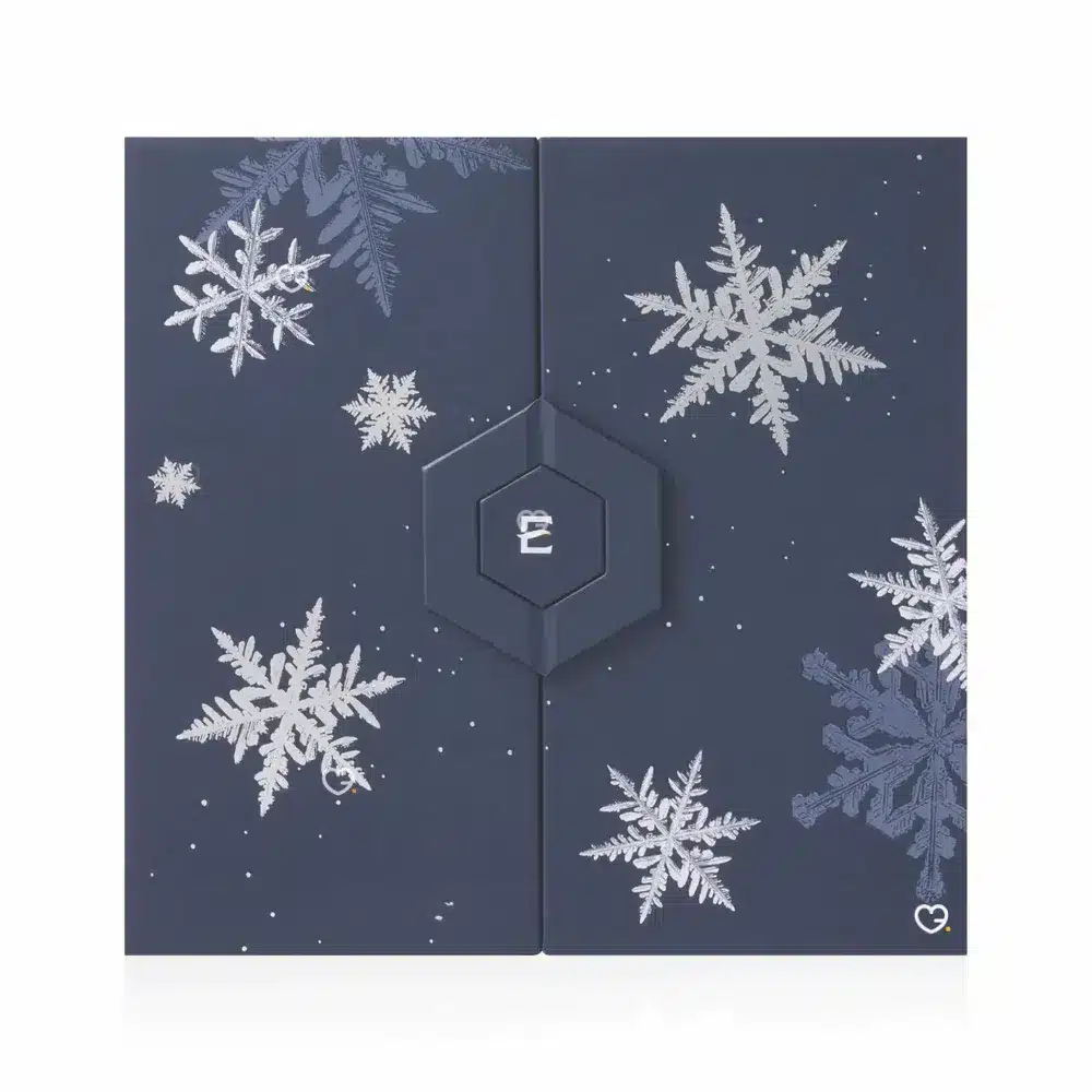 Elemis Advent Calendar 2025 with 25 luxury skincare treats, including Pro-Collagen icons, for women seeking festive self-care.