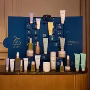 Espa Advent Calendar 2025 with 25 luxury skincare treats, including 7 full-size creams and bodycare, perfect for beauty enthusiasts.