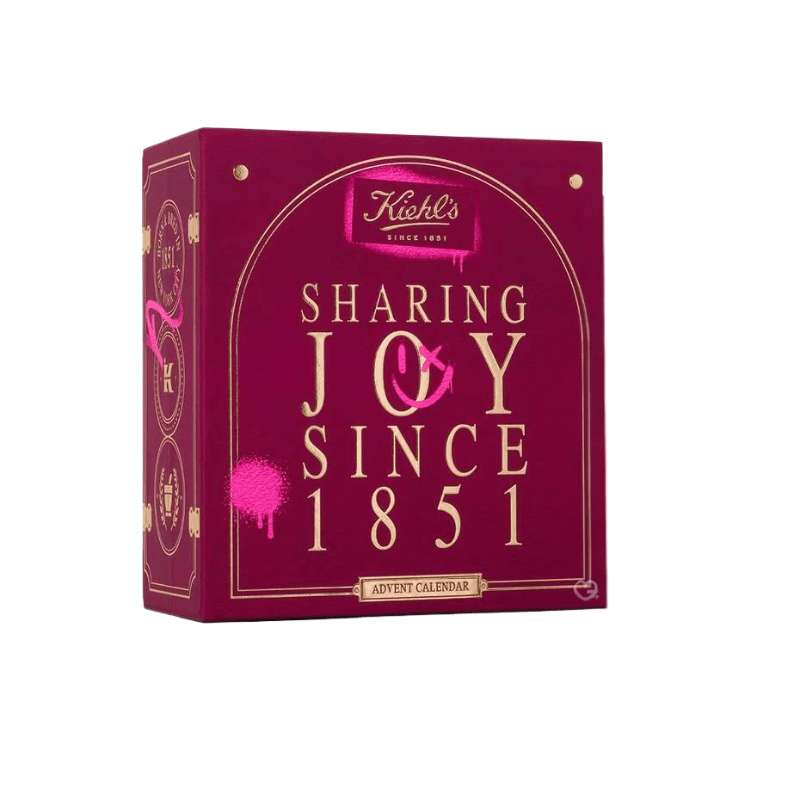 Kiehl's Advent Calendar 2025 with 24 bestselling skincare essentials including Ultra Facial Cream, masks and moisturisers, perfect for beauty lovers.