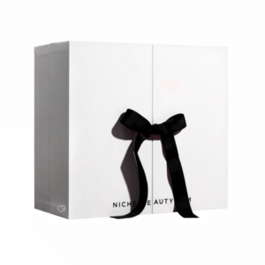 Niche Beauty Advent Calendar 2025 with 24 luxury skincare, makeup, haircare and bath products, perfect for beauty enthusiasts.