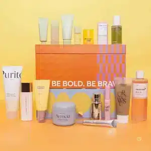 Stylevana Advent Calendar 2025 with 25 K-beauty skincare, haircare and makeup treats in festive packaging for beauty enthusiasts.