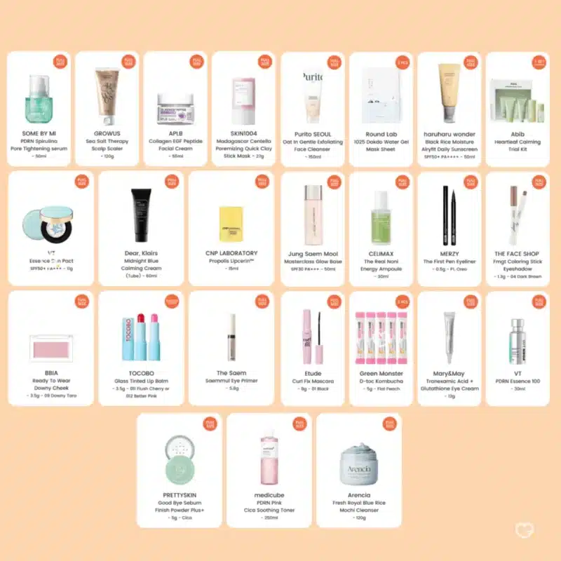 Stylevana Advent Calendar 2025 with 25 K-beauty skincare, haircare and makeup treats in festive packaging for beauty enthusiasts.