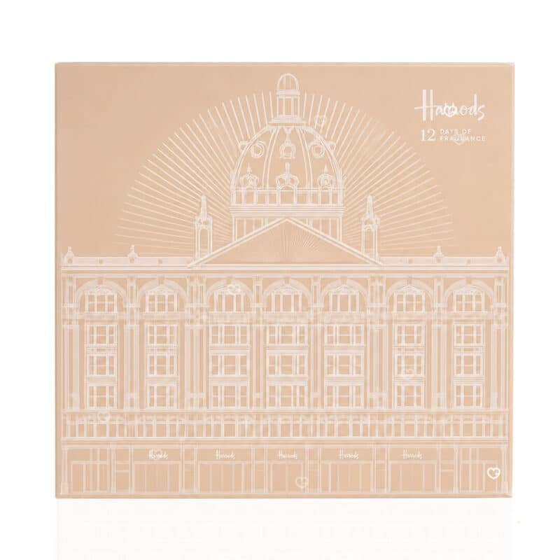 Harrods Fragrance Advent Calendar 2026 closed gold box