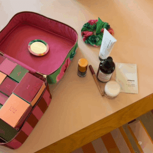 Oh My Cream Beauty Advent Calendar 2025 contains 25 clean beauty products, including face masks, lip balm, cleansing gel, ampoules, and face creams from well-known multi-brands