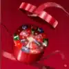 Christian Louboutin Advent Calendar 2025 with 24 luxury beauty treats including perfumes, lipsticks, nail polish and charms for affluent beauty lovers.