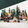 John Lewis Beer & Snack Advent Calendar 2025 with 24 craft beers and gourmet snacks in festive packaging, perfect for adult beer lovers.