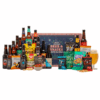 John Lewis Beer & Snack Advent Calendar 2025 with 24 craft beers and gourmet snacks in festive packaging, perfect for adult beer lovers.