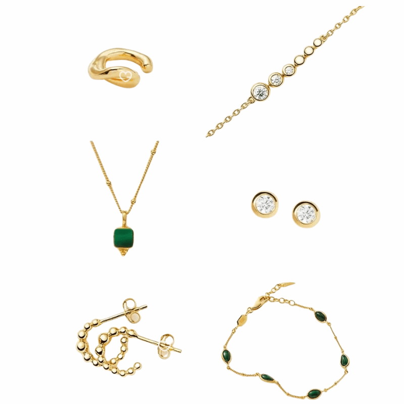 Missoma Advent Calendar 2025 in festive box with 12 jewellery pieces and a £50 gift card for seasonal gifting.