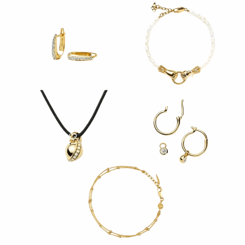 Missoma Advent Calendar 2025 in festive box with 12 jewellery pieces and a £50 gift card for seasonal gifting.