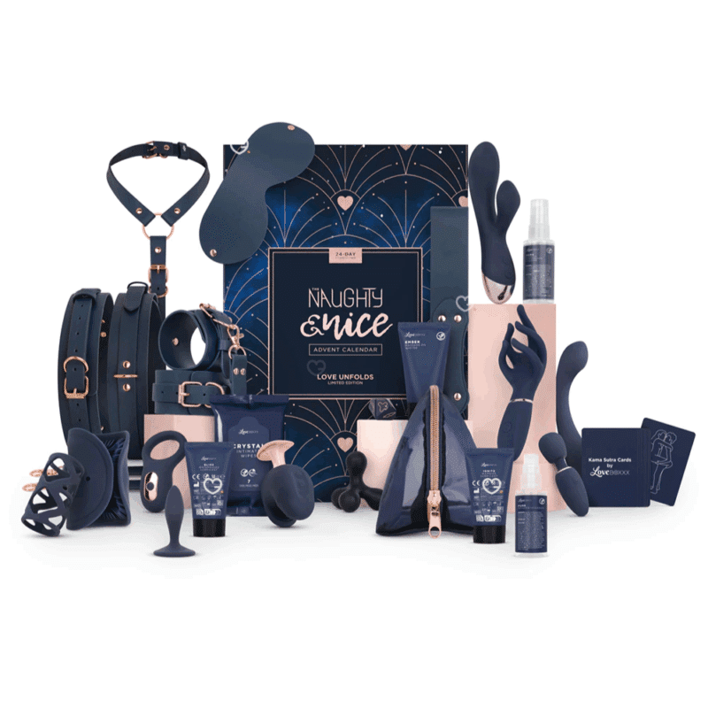 Naughty and Nice Advent Calendar 2025 erotic toys and sexual box for adult, couple,woman and man 