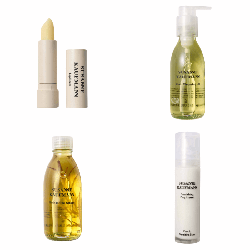 Susanne Kaufmann Advent Calendar 2025 with 25 luxury skincare treats like Herbal Whey Bath and De-stress Oil, perfect for beauty lovers.