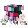2025 benefit advent calendar filled with 24 beauty favorites like Bronzer, mascara, blush.. in a design box The Glam Cube
