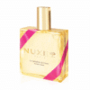 Nuxe 2025 Advent Calendar in the shape of a bottle with 24 premium beauty products, including face, body and hair care products, accessories and iconic oils for skincare enthusiasts.