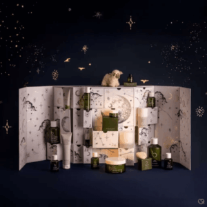 BamFord Advent Calendar 2025 with 24 luxury bath, body care, skincare and home fragrance treats for beauty and wellness enthusiasts.