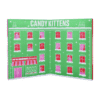 Candy Kitten Advent Calendar 2025 includes 24 daily sweet treat with fruit flavours, all vegan and free from gelatine, palm oil, or artificial flavors